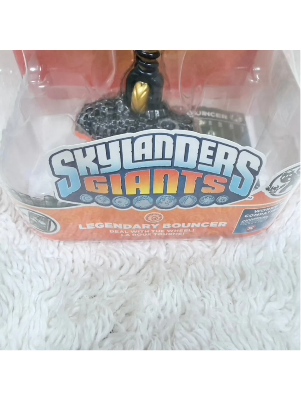 Skylanders Giants Figure Legendary Bouncer Tech Element Variant Brand New Sealed